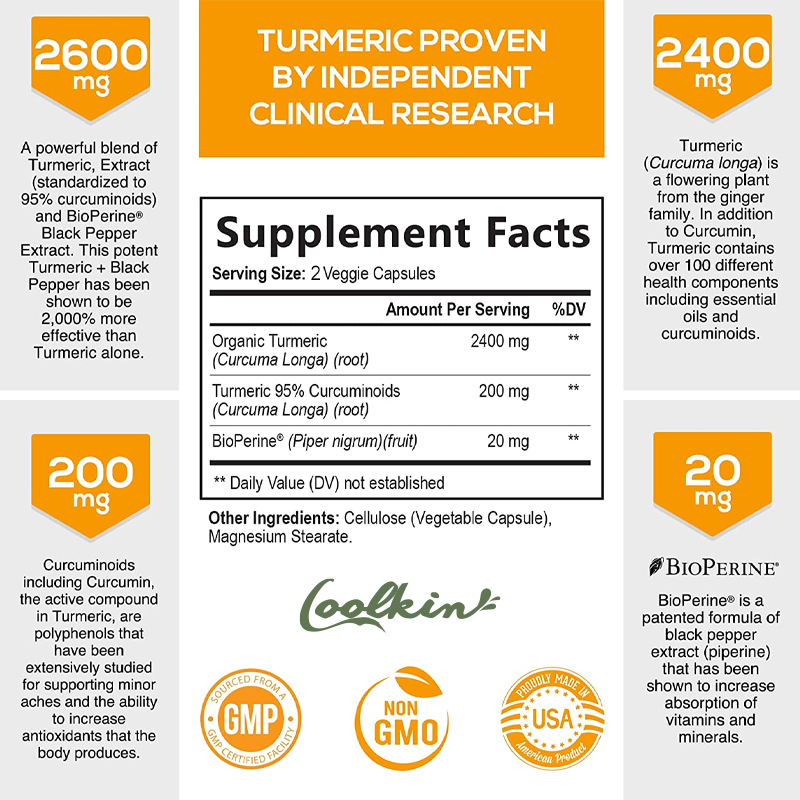 Kurkumin Kapsülleri, Karabiber - Turmeric Curcumin Capsule incelemesi ve fiyatı